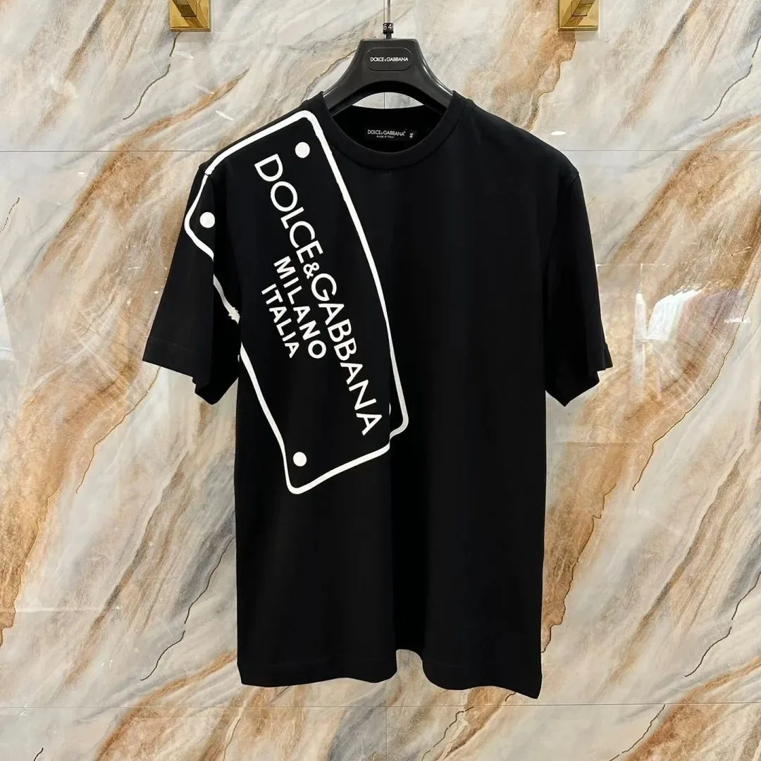 人気爆発中 カジュアル シンプル 夏 オーバーサイズ プリント ラウンドネック カッコイイ 着瘦せ Ｔシャツ　