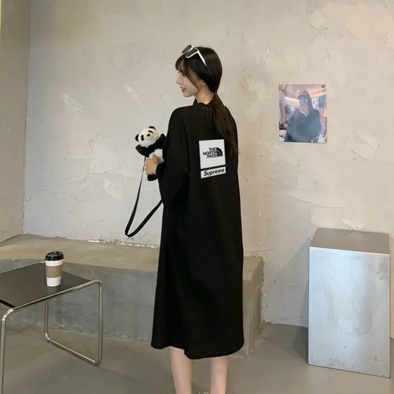 大人の定番 トレンド 合わせやすい カジュアル シンプル ゆったり ワンピース