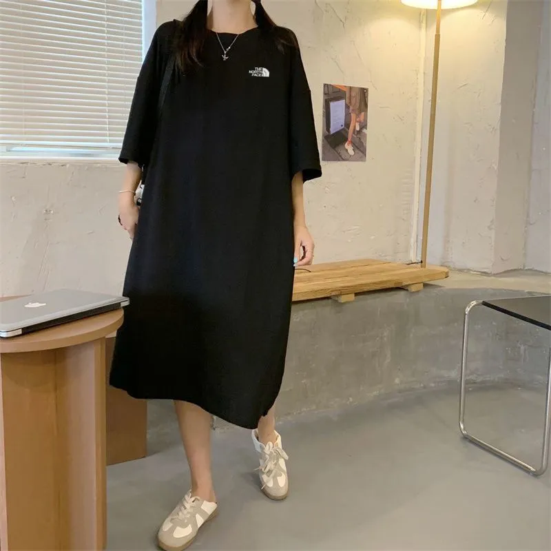 大人の定番 トレンド 合わせやすい カジュアル シンプル ゆったり ワンピース