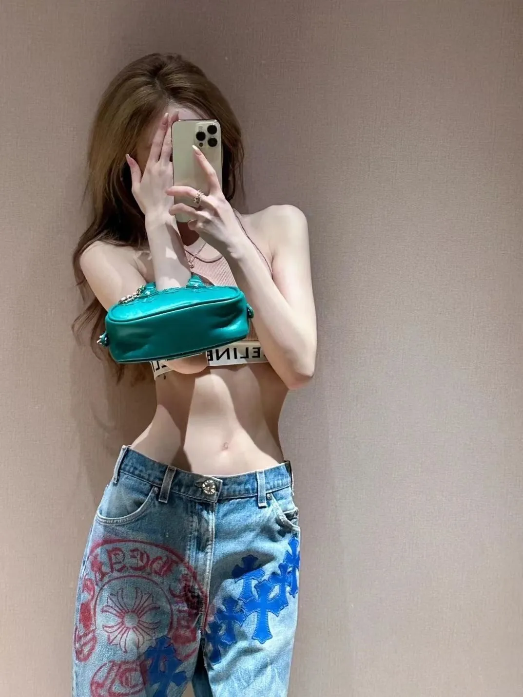『S-XL』手放せない! レトロ 履きやすい 高品質 合わせやすい ハイウエスト デニムパンツ