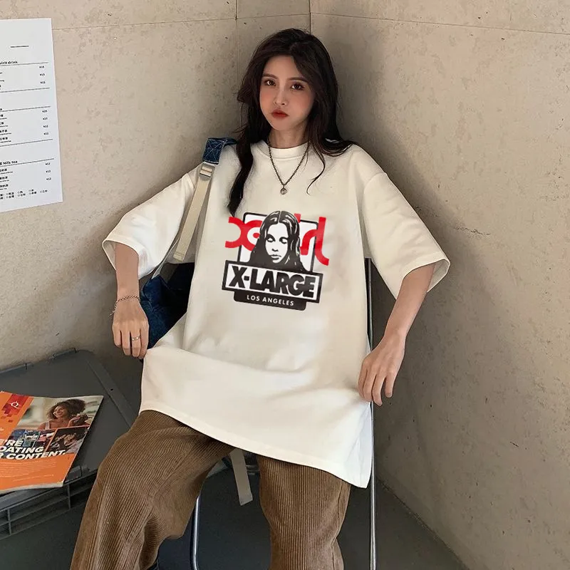 NO.1人気新作 取り入れたい 快適 話題沸騰中 夏 ゆるい 二色選べられ Tシャツ