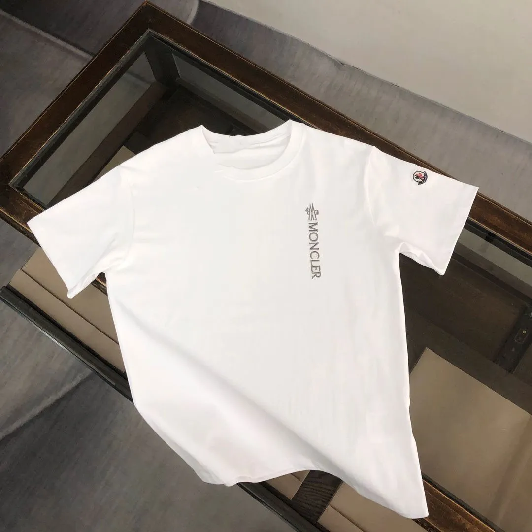 夏 日常 新作  ラウンドネック 無地 アルファベット ゆったり メンズレデイーズ Ｔシャツ　