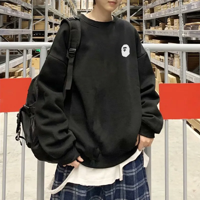 大人の定番 合わせやすい 質感のいい シンプル 通気性 超ファッション 動きやすい トレーナー