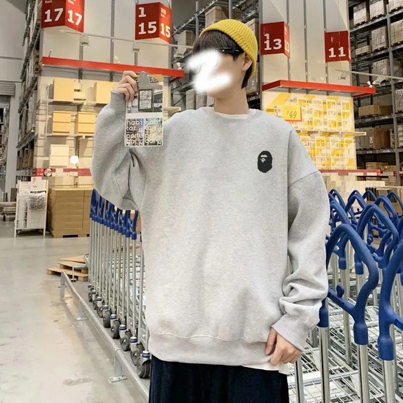 大人の定番 合わせやすい 質感のいい シンプル 通気性 超ファッション 動きやすい トレーナー