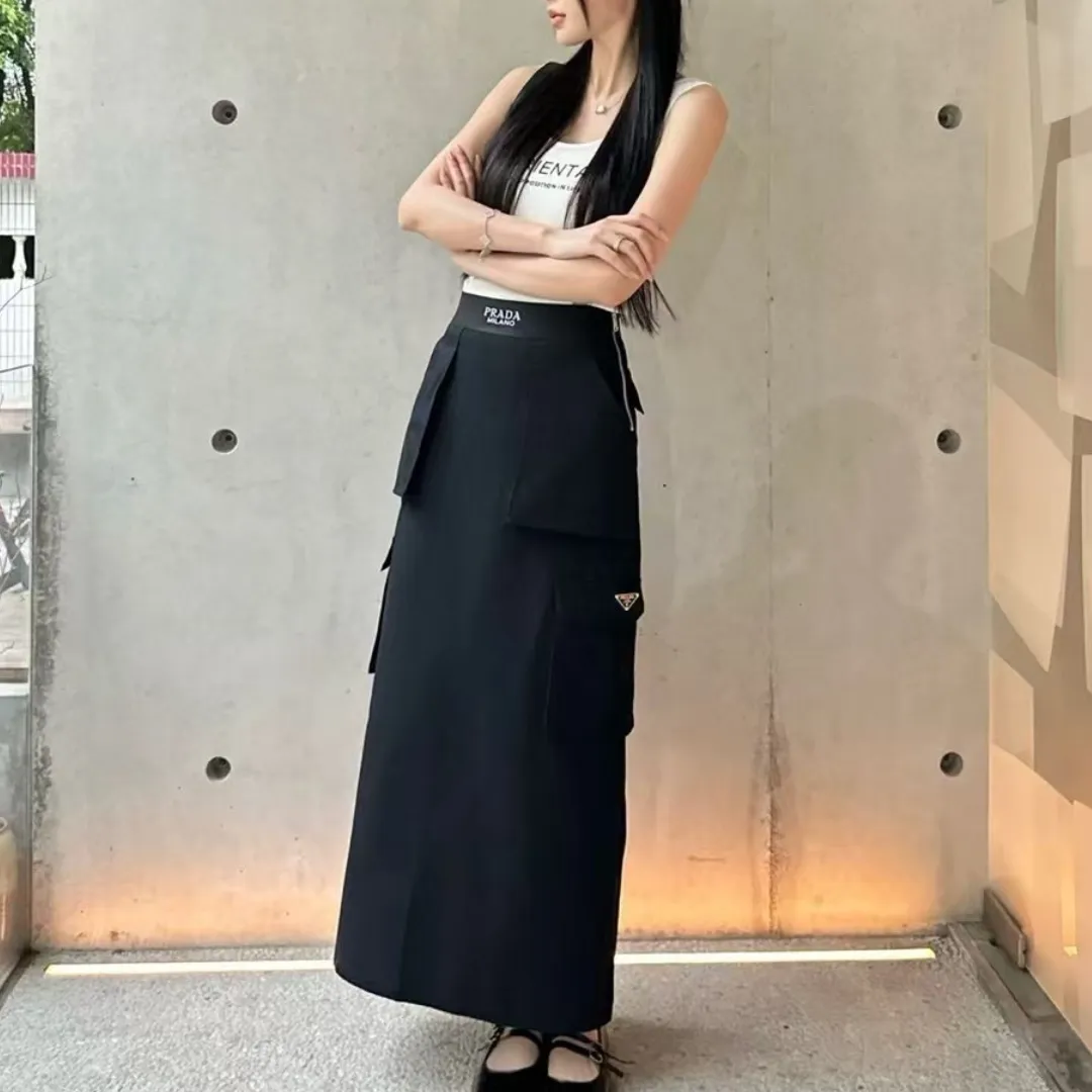 『S-L』美人度アップ 気質満点 トレンド リラックス ミニマリスト おしゃれ エッジィ モダン スカート