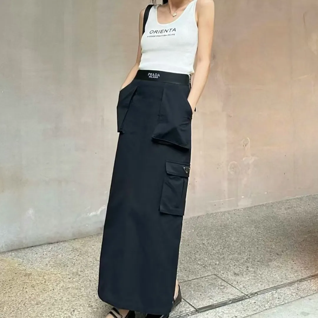 『S-L』美人度アップ 気質満点 トレンド リラックス ミニマリスト おしゃれ エッジィ モダン スカート