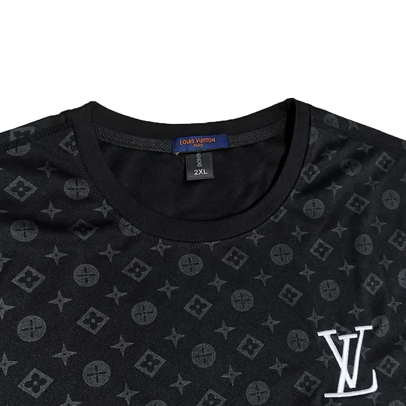 『 L-5XL』激売れ中 注目の エッジィ モダン おしゃれ ラウンドネック ショートパンツ Ｔシャツ セットアップ