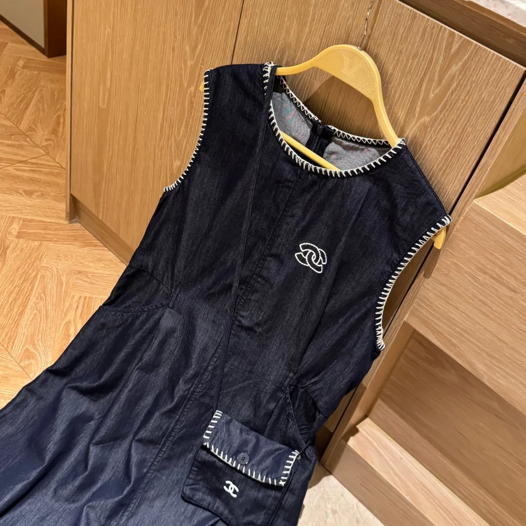 『S-L』着瘦せ ノースリーブ 刺繍 韓国系 女性向け 韓流 元気いっぱい ワンピース