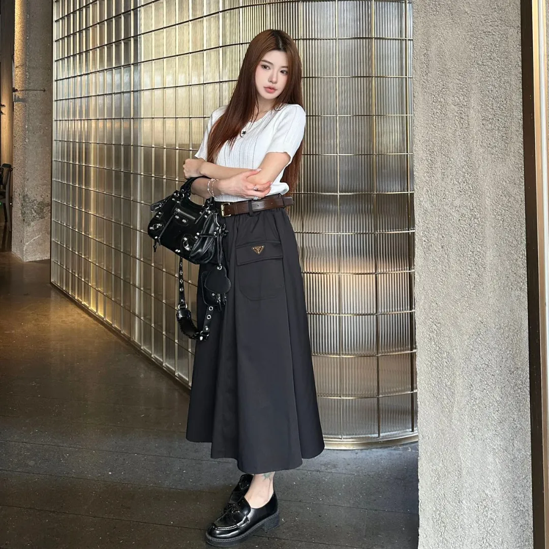 『S-L』気質満点 着回し最強 大好評  ファッション 森ガール オーバーサイズゆったり スカート