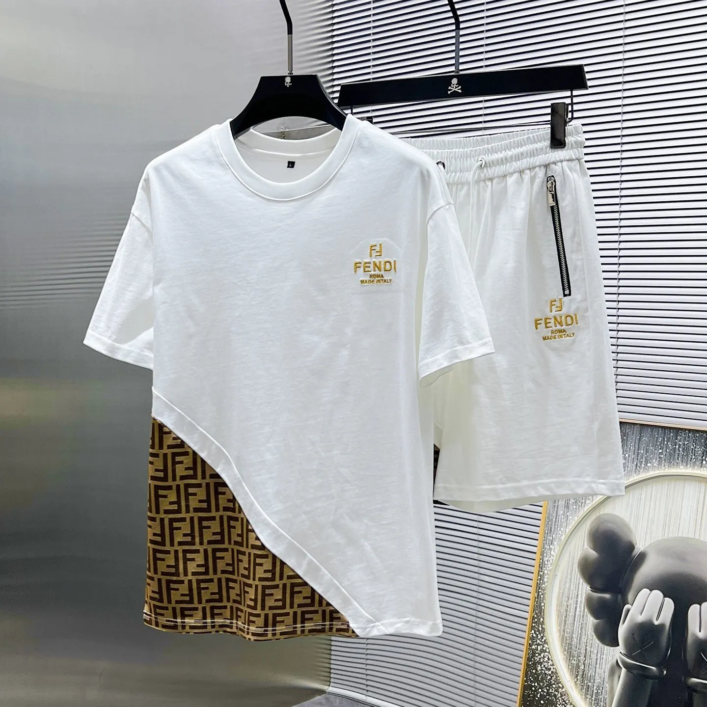 『M-3XL』高級感 定番 カジュアル シンプル  ショート パンツ セットアップ