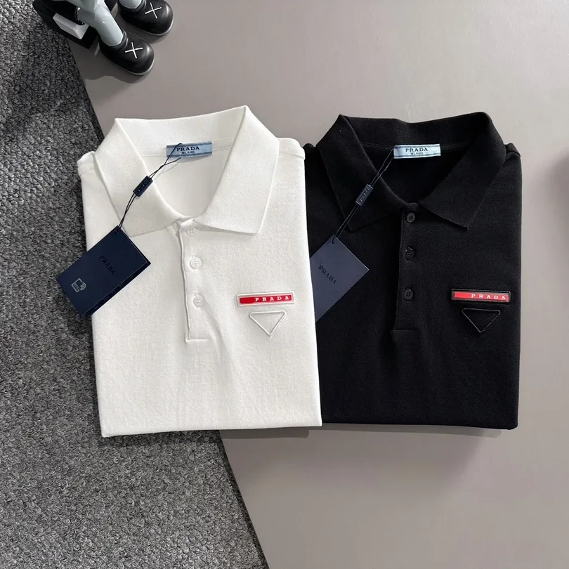 『S-2XL』poloネック 二色選べる 通気性 肌に優しい Ｔシャツ