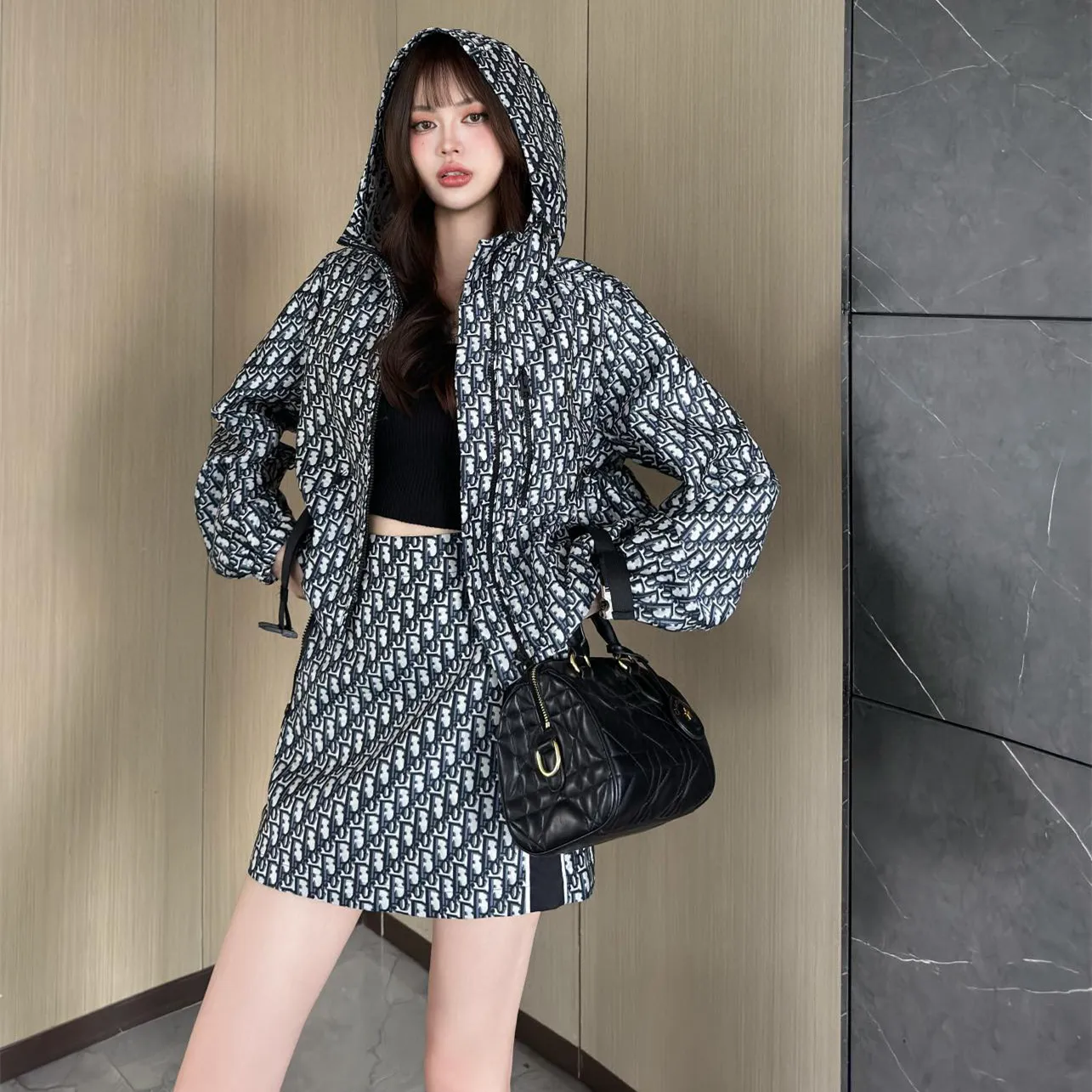 『S-L』憧れ 美人度アップ 目立つ 高品質 ファッション モード セットアップ
