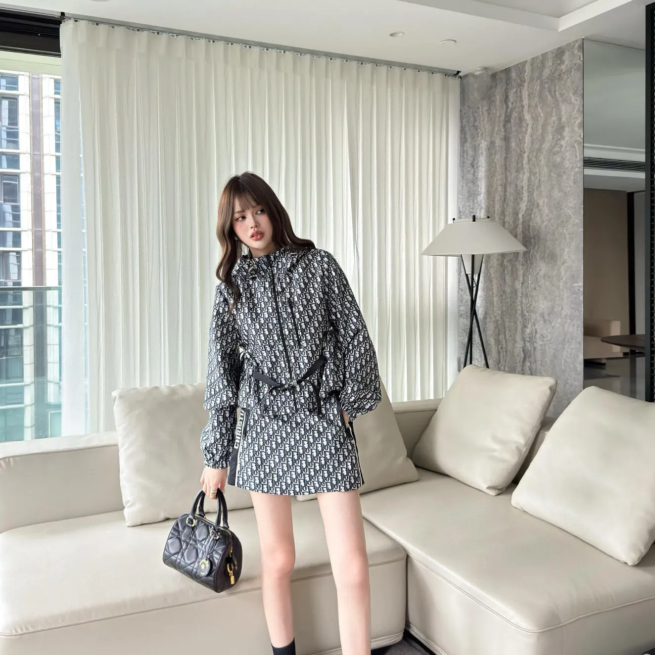 『S-L』憧れ 美人度アップ 目立つ 高品質 ファッション モード セットアップ
