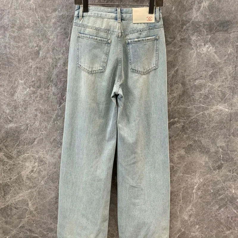 『S-L』人気上昇中 売れ切れ必至 カジュアル ルーズ ダメージ加工 デニム パンツ