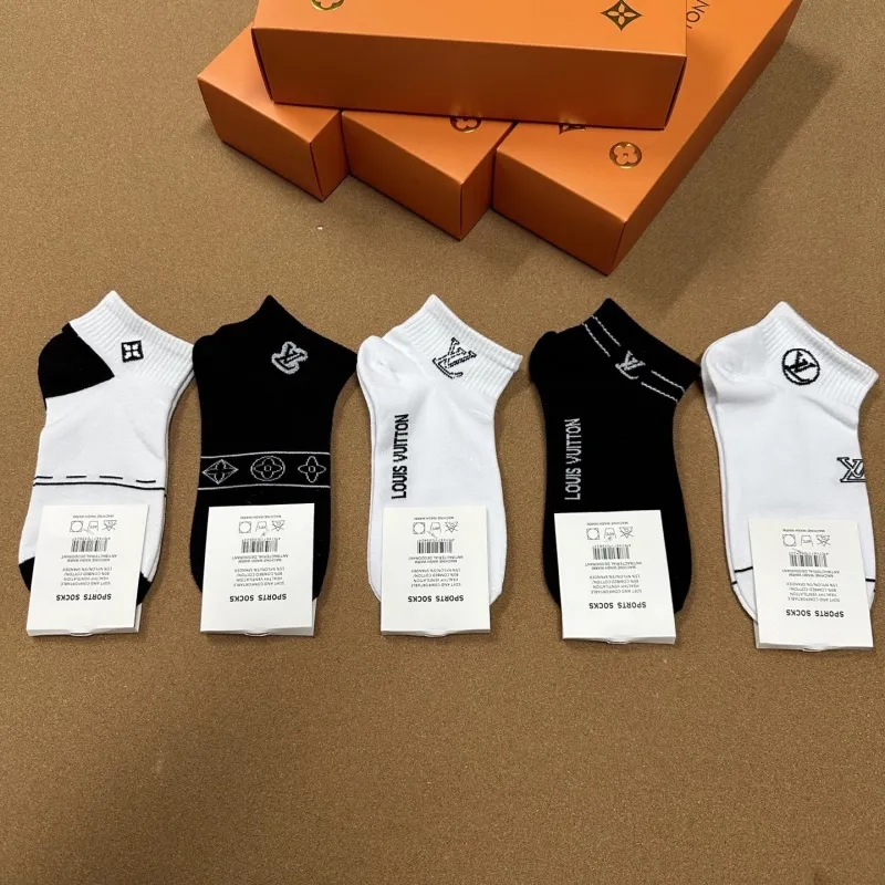 『5組入り』コットン 柔らかくて快適 ファッション 組み合わせやすい 靴下