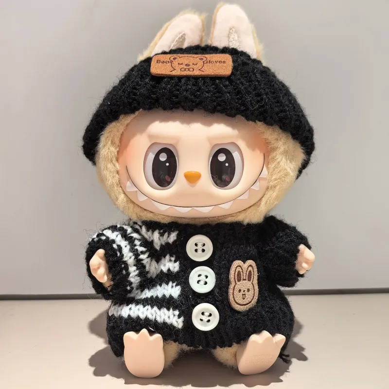 好感度UP 絶対欲しい トレンド ニット labubuぬいぐるみペンダント 服