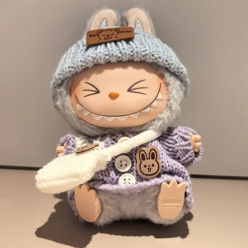 好感度UP 絶対欲しい トレンド ニット labubuぬいぐるみペンダント 服