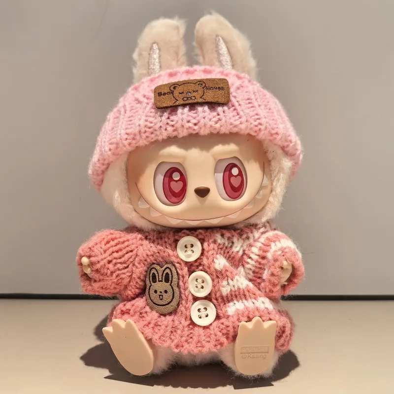 好感度UP 絶対欲しい トレンド ニット labubuぬいぐるみペンダント 服