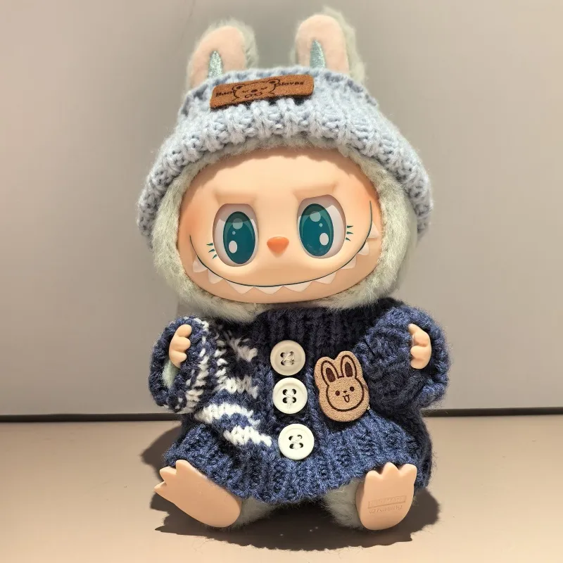 好感度UP 絶対欲しい トレンド ニット labubuぬいぐるみペンダント 服